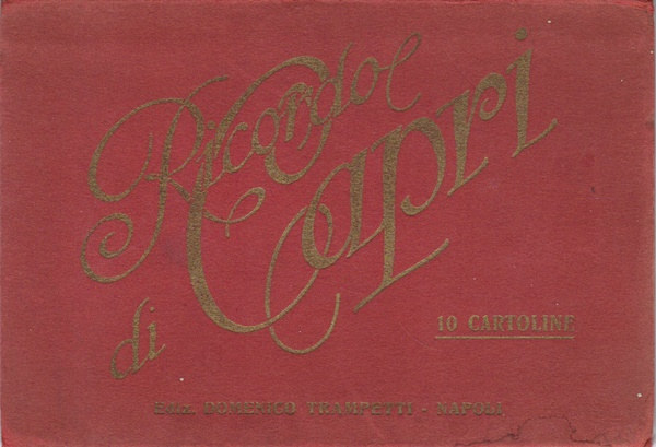 Ricordo di Capri - 10 cartoline - Leporello