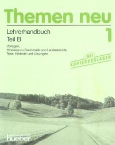 Nechthild; Mller; Hartmut Aufderstrasse Bock; Gerdes - THEMEN NEU 1. - LEHRERHANDBUCH TEIL B