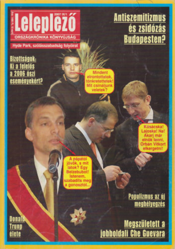 Leleplező - Országkrónika könyvújság (2007) IX/1.