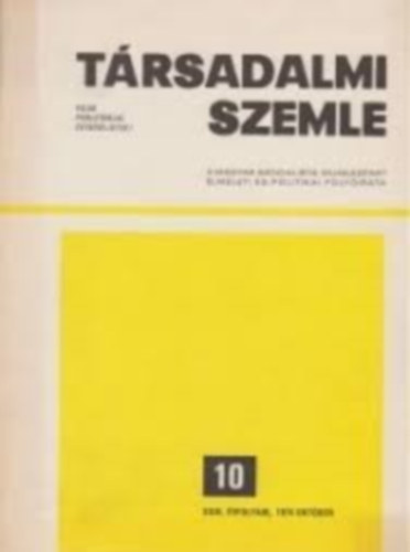 Trsadalmi szemle 5 XXXIV. vfolyam, 1979. mjus
