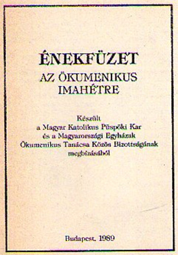 �nekf�zet az �kumenikus imah�tre