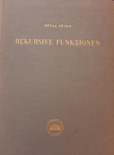 Rzsa Pter - Rekursive Funktionen