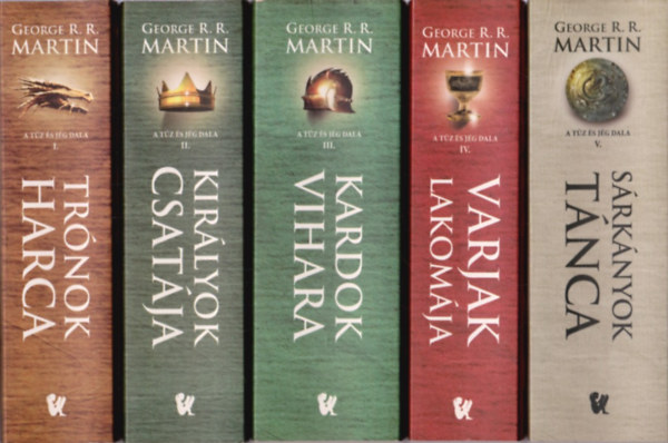 George R. R. Martin - Trnok harca (Tz s jg dala) I-V.