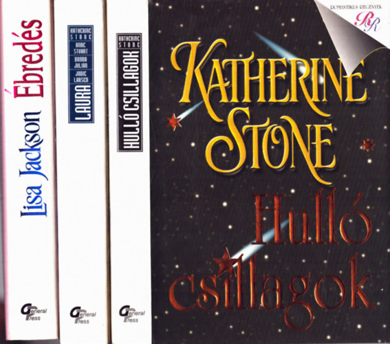 Lisa Jackson - 3 db romantikus: Hull� csillagok+ Laura+ �bred�s