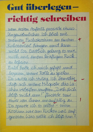 Gut berlegen - richtig schreiben