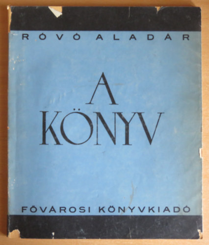 Rv Aladr - A knyv