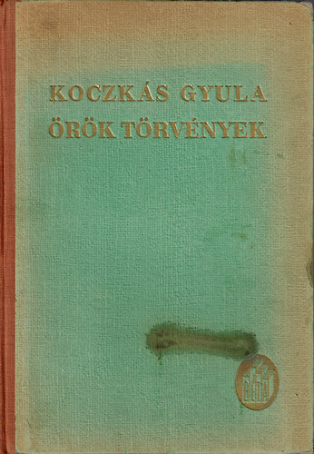 Koczks Gyula - rk Trvnyek