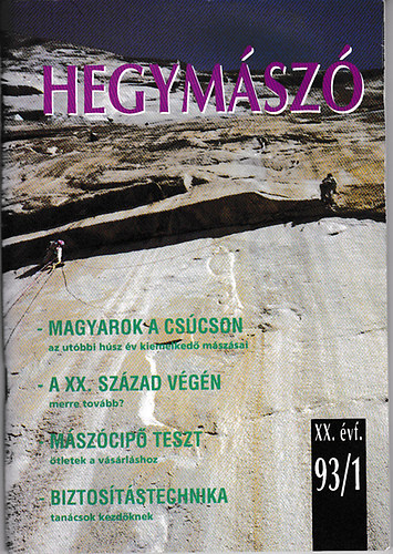 R�cz Zsolt szerk. - Hegym�sz� 93/1