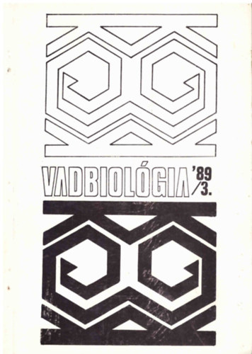 Dr. Nagy Emil  (szerk.) - Vadbiolgia '89/3.