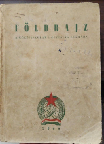 Detre L�szl�, Dezs� L�r�nd, T�bb szerz� Bal�zs J�lia - F�ldrajz a k�z�piskol�k I. oszt�lya sz�m�ra