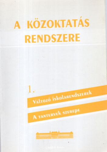 Petr Andrs Mezei Gyula - A kzoktats rendszere - Vltoz iskolarendszerek - felgyelet, szakrti munka