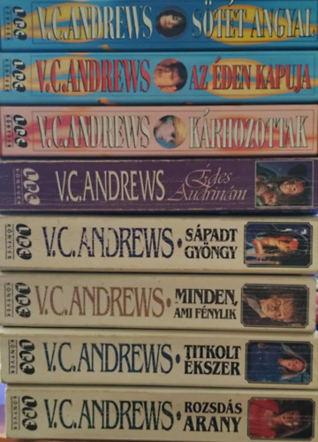 V. C. Andrews - 8 db V.C. Andrews kötet
