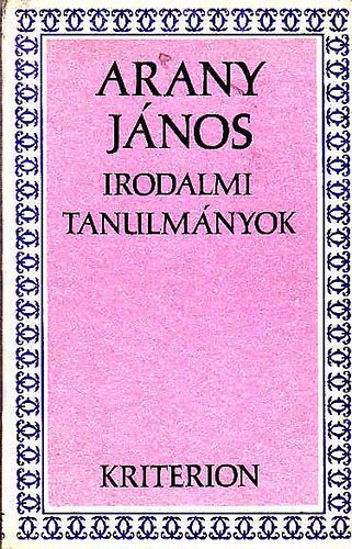 Arany János - Irodalmi tanulmányok