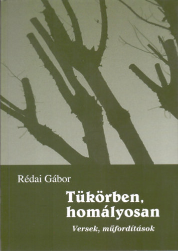 Rédai Gábor - Tükörben, homályosan (Versek, műfordítások)