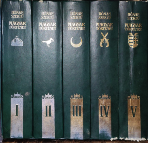 H�man B�lint-Szekf� Gyula - Magyar t�rt�net I-V. (Reprint kiad�s)