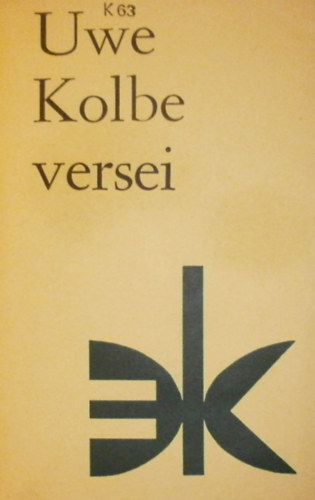 Uwe Kolbe - Uwe Kolbe versei