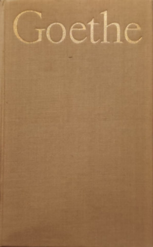 J.W. Goethe - Dr�m�k II. (Goethe v�logatott m�vei)