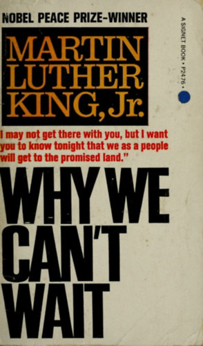 Jr. Martin Luther King - Why We Can't Wait