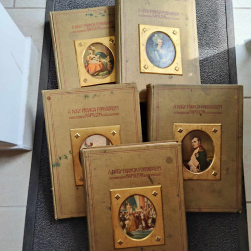 Borovszky Samu dr. (szerk.) - A nagy francia forradalom és Napóleon I-V.