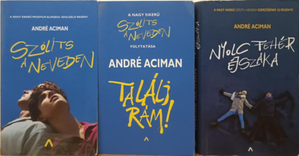 Andr Aciman - Andr Aciman knycsomag