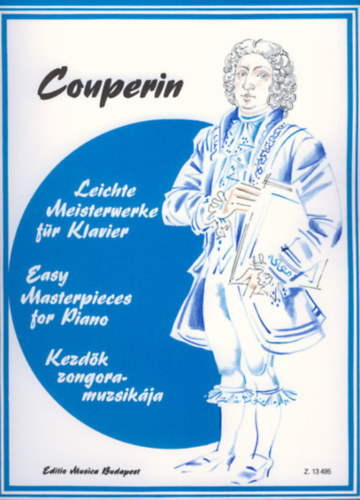 Francois Couperin - Kezdők zongoramuzsikája - Z13495