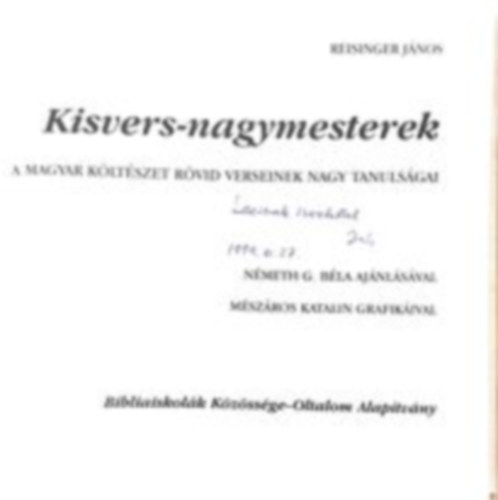 Kontha S�ndor - M�sz�ros L�szl�