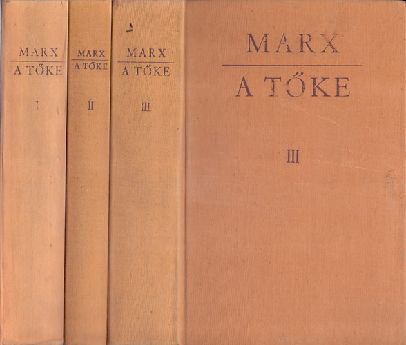 Karl Marx - A tőke I-III. (A politikai gazdaságtan bírálata)