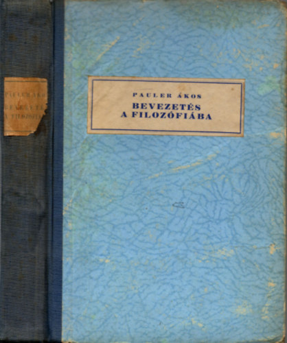 Pauler kos - Bevezets a filozfiba