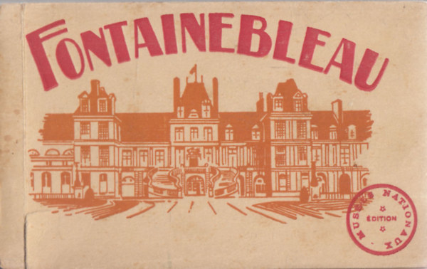 Fontainebleau (24 db kpes levelezlap egybektve)