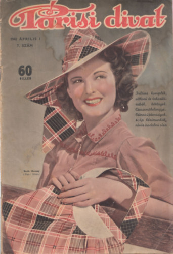 Somfay Margit  (szerk.) - Prisi divat 1941 prilis 1. (7. szm)
