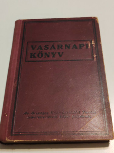 Több szerző - Vasárnapi könyv 1933 II.Félév