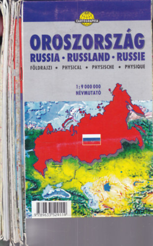 7 db. Cartographia orsz�gt�rk�p (Oroszorsz�g + Franciaorsz�g + Bulg�ria + Spanyolorsz�g, Portug�lia + Szlov�kia + �sztorsz�g, Lettorsz�g, Litv�nia + Sz�ria, Libanon)