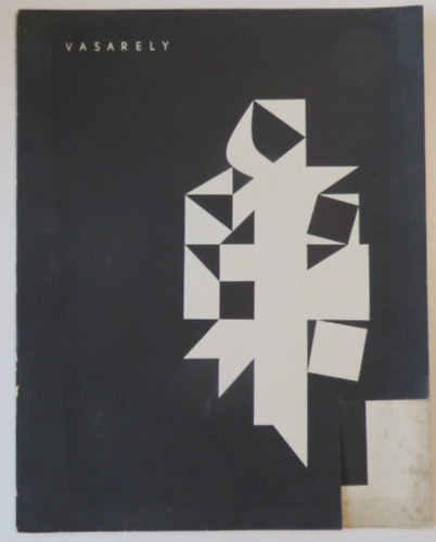 Vasarely (1957) ki�ll�t�si katal�gus tizenn�gy reprodukci�val, m�anyag mell�klettel.