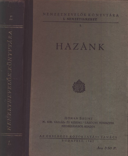 Hman Blint - Nemzetnevelk knyvtra I./1.-Haznk