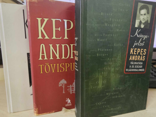 Kepes Andrs - 3 db Kepes Andrs ktet: Krnika - Beszlgetsek + Knyvjelz + Tvispuszta (KNYVMENT AJNLAT)