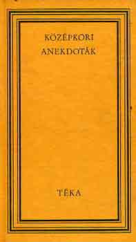 Szabó György - Középkori anekdoták (téka)