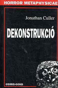 Jonathan Culler - Dekonstrukci