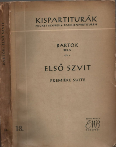 Els Szvit nagyzenekarra (Kispartitrk)