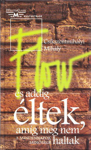 Cskszentmihlyi Mihly - s addig ltek, amg meg nem haltak (A mindennapok minsge)