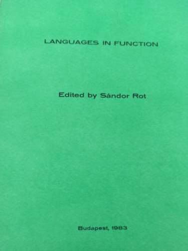 Sndor Rot - Languages in function