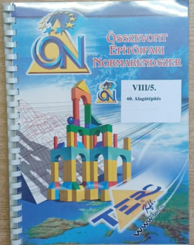 �sszevont �p�t�ipari Normarendszer VIII/5. - 60. Alag�t�p�t�s