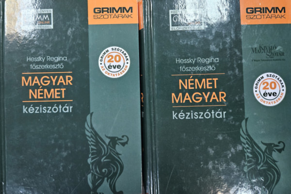 Hessky Regina  (szerk.) - Magyar-nmet kzisztr + Nmet-magyar kzisztr
