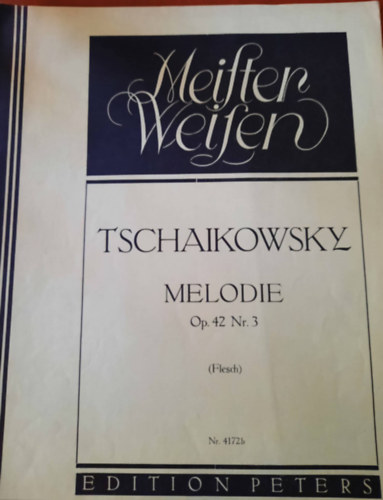 Tschaikowsky Melodie - Op. 42 Nr.3