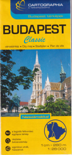 Budapest Classic vrostrkp 1:28 000 ( 2007 -es )