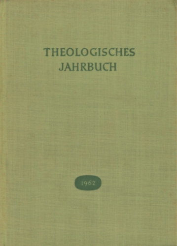 Albert Dnhardt - Theologisches Jahrbuch