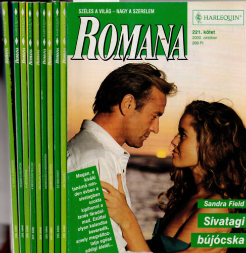 Dr. Tglsy Imre  (fszerkeszt) - 10 db Romana magazin:(221.-230. lapszmig 2000/10-2001/02, 10 db., lapszmonknt)