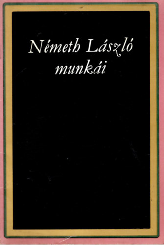 Németh László munkái