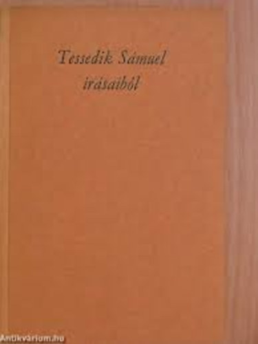 Tessedik Smuel - Tessedik Smuel rsaibl (Bibliotheca Bekesiensis 5.)