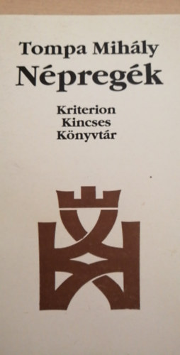 Tompa Mihály - Népregék