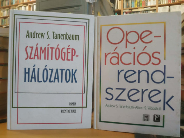 Woodhull ALbert S. Tanenbaum Andrew S. - 2 db Sz�m�t�g�p-h�l�zatok + Oper�ci�s rendszerek